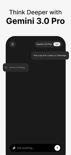 Gemini 3.0 - Image screenshot of android app