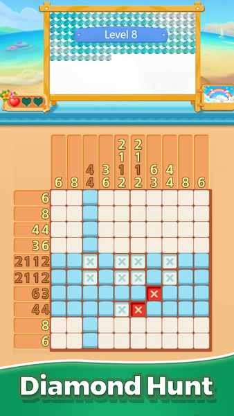 Gem Nonogram - عکس بازی موبایلی اندروید