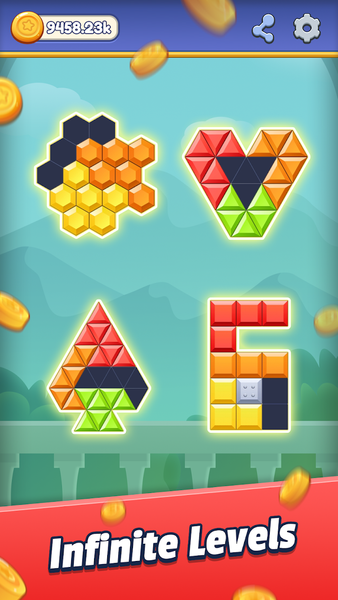 Gem Puzzle - عکس بازی موبایلی اندروید