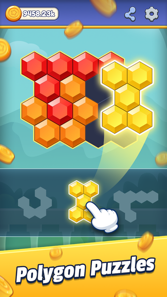 Gem Puzzle - Gameplay image of android game