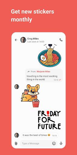 Online chat, calls - Gem Space - عکس برنامه موبایلی اندروید