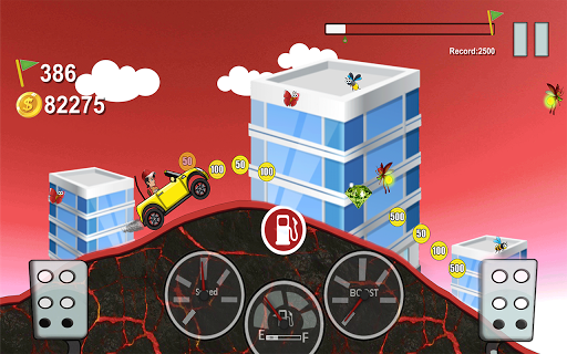 Hill Car Climb : Mountain Hill Racing - Gameplay image of android game