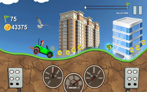 Hill Car Climb : Mountain Hill Racing - Gameplay image of android game