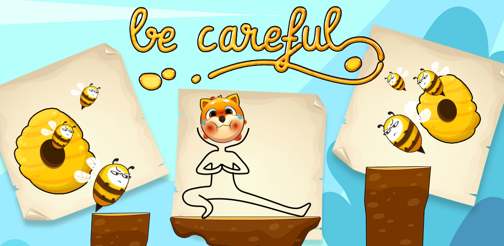 Save The Pets - Draw The Line - Gameplay image of android game