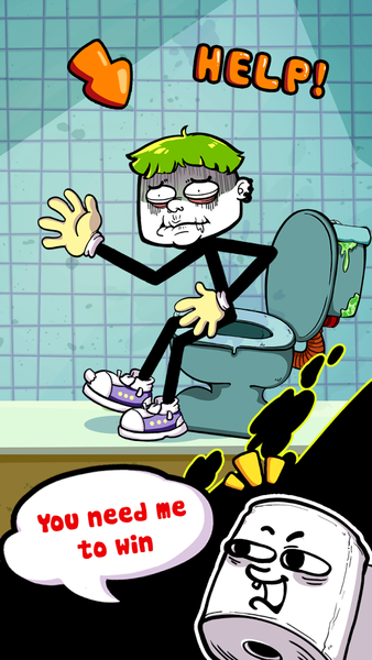 Toilet Toss - Gameplay image of android game