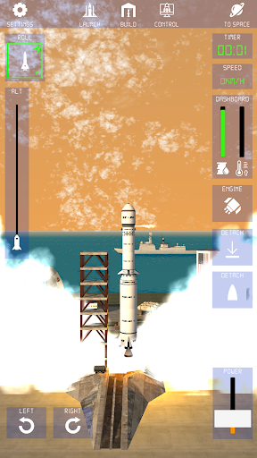 Space Rocket Exploration - Gameplay image of android game