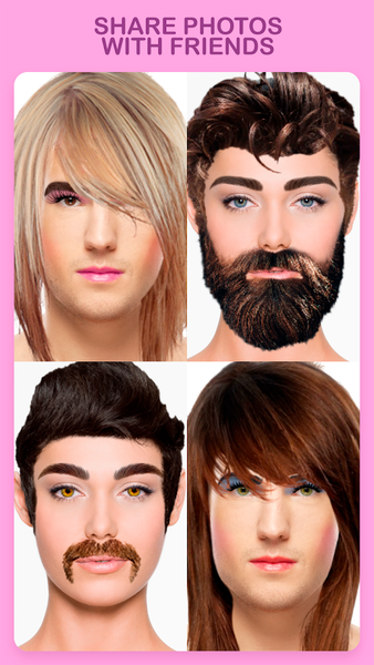 Gender changer auto - Image screenshot of android app