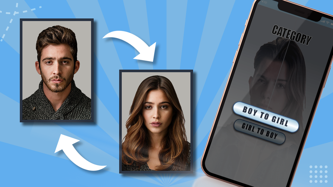 Gender Swap Face Swap - Image screenshot of android app