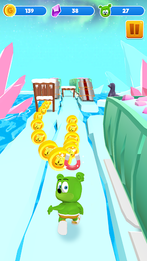 Gummy Bear Run-Endless runner - Gameplay image of android game