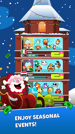 Idle Fish Tank Tycoon - عکس بازی موبایلی اندروید