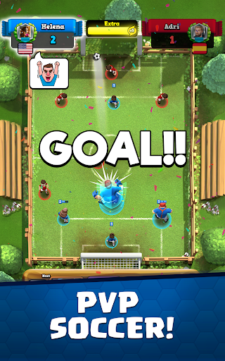 Soccer Royale: Pool Football - Gameplay image of android game