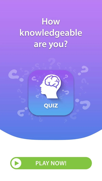 General Knowledge Quiz - Image screenshot of android app