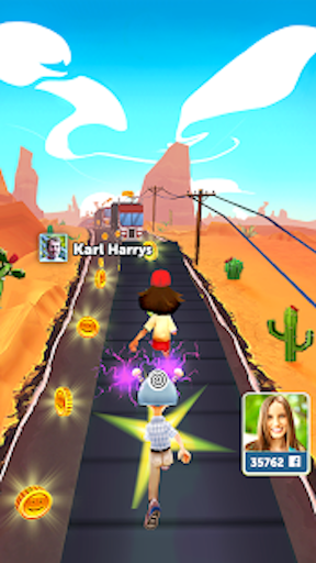 Runner odyssey:running journey - Gameplay image of android game