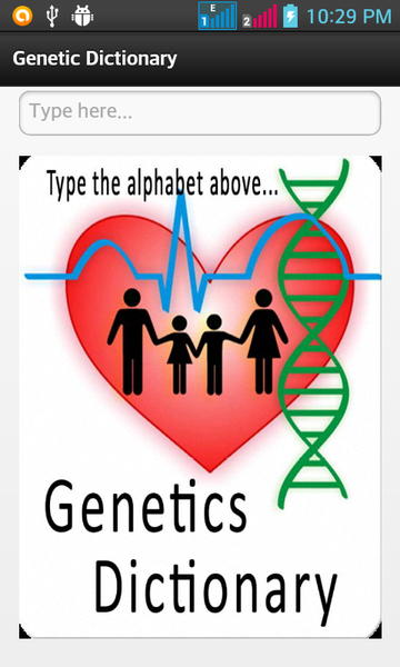 Genetics Dictionary - عکس برنامه موبایلی اندروید