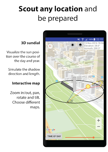 Sun Locator - Position Seeker - عکس برنامه موبایلی اندروید