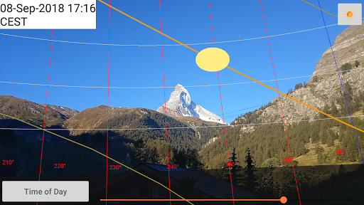 Sun Locator - Position Seeker - Image screenshot of android app