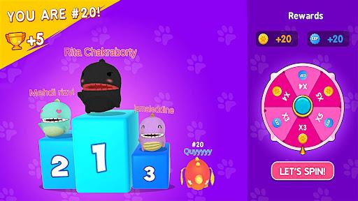 Fall.io - Race of Dino - Gameplay image of android game