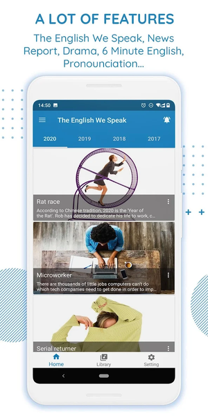 6 Minute Learning English for - Image screenshot of android app