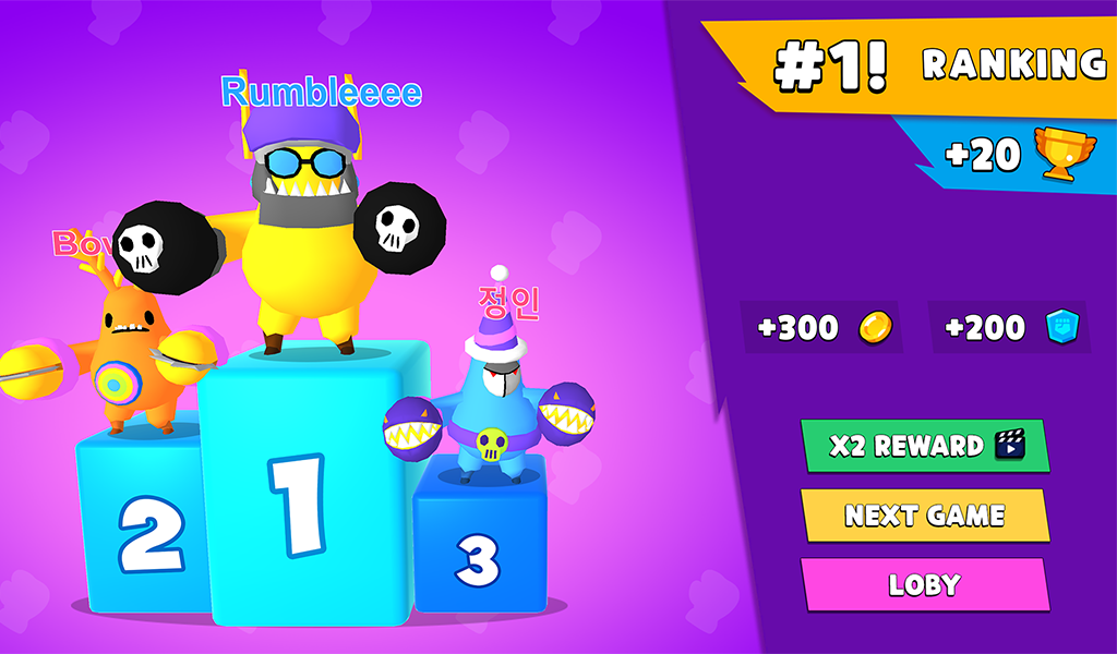 Rumble Guys - Party Royale - عکس بازی موبایلی اندروید