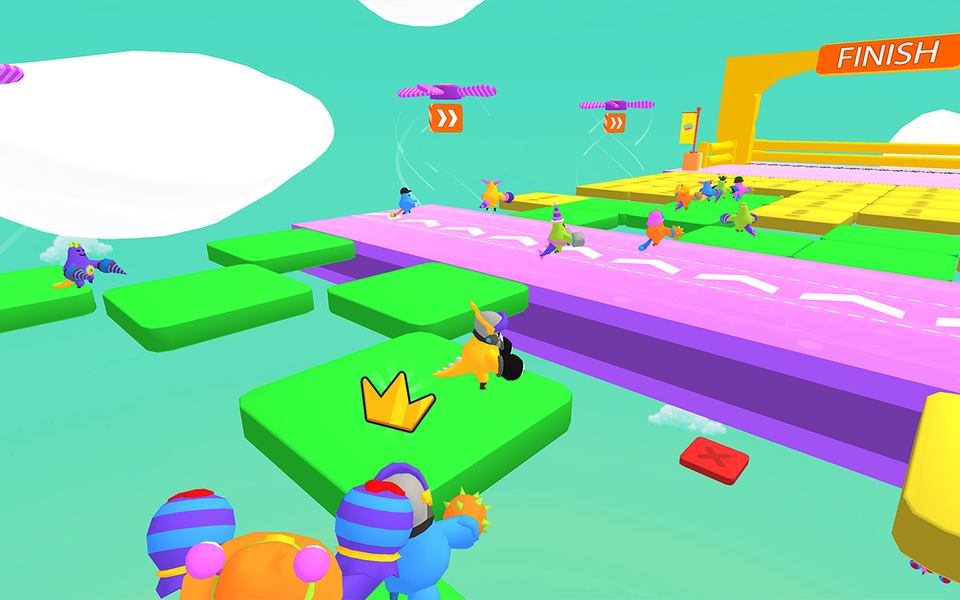 Rumble Guys - Party Royale - عکس بازی موبایلی اندروید