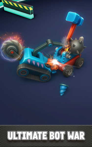 Bot Crash - Combat Arena - Gameplay image of android game
