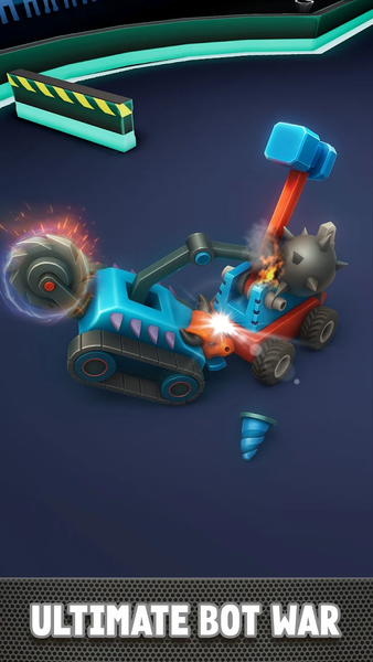 Bot Crash - Combat Arena - Gameplay image of android game