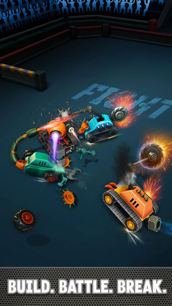 Bot Crash - Combat Arena - عکس بازی موبایلی اندروید
