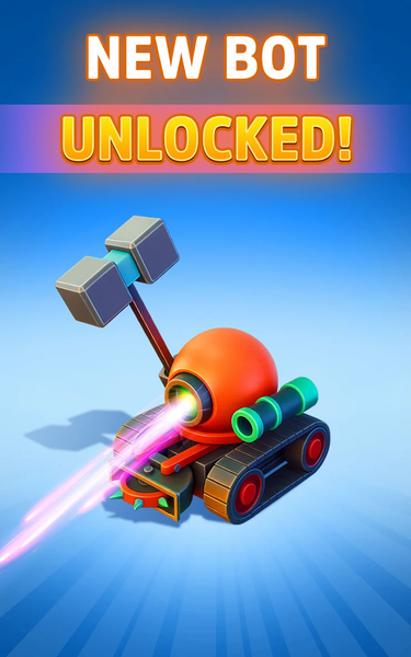 Bot Crash - Combat Arena - Gameplay image of android game