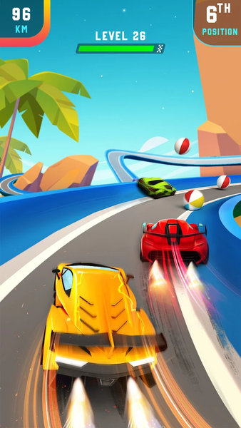 FlyCar : Race Rush 3D - عکس بازی موبایلی اندروید