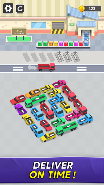 Color Cargo Puzzle Rush - عکس بازی موبایلی اندروید