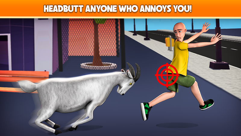 Goat Fun Simulator - عکس بازی موبایلی اندروید