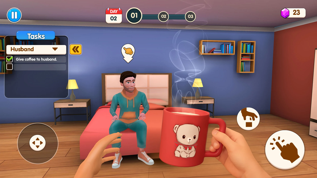 Mother Family Life Simulator - Gameplay image of android game