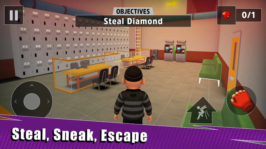 Steal N Escape - Thief Sim ۳D - عکس بازی موبایلی اندروید