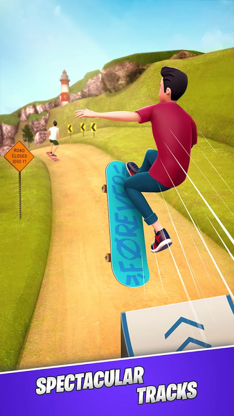 Skate Rush: Champions Race - عکس بازی موبایلی اندروید