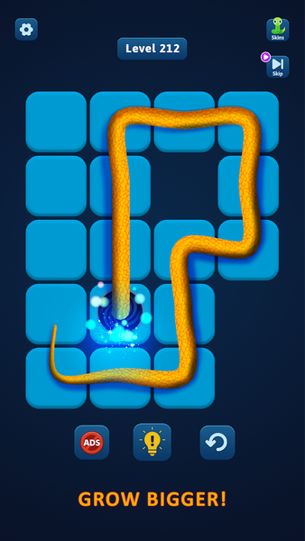 One Line Snake - عکس بازی موبایلی اندروید