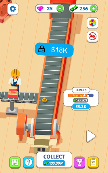 Idle Toy Factory - عکس بازی موبایلی اندروید