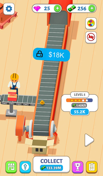 Idle Toy Factory - عکس بازی موبایلی اندروید