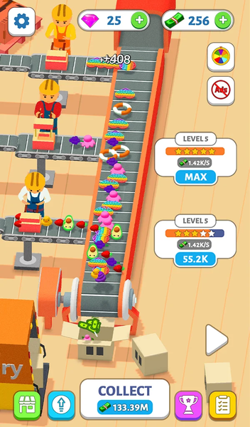 Idle Toy Factory - عکس بازی موبایلی اندروید