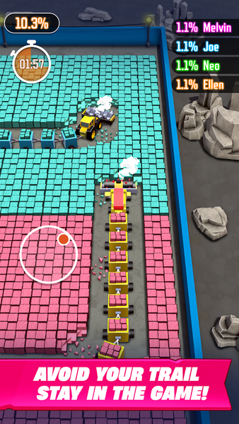 Miner.io -Tractor Stone Mining - عکس بازی موبایلی اندروید