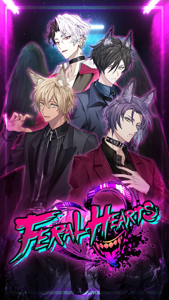 Feral Hearts: Otome Game - Gameplay image of android game