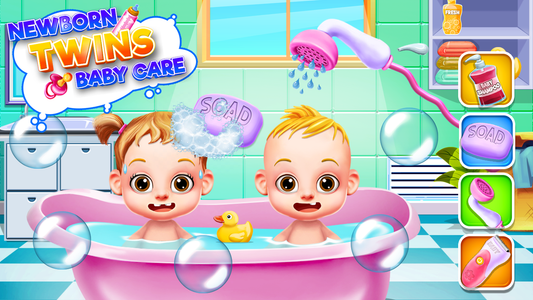 Sweet Newborn Baby Girl : Kids Nursery Daycare & Babysitter Game::Appstore  for Android