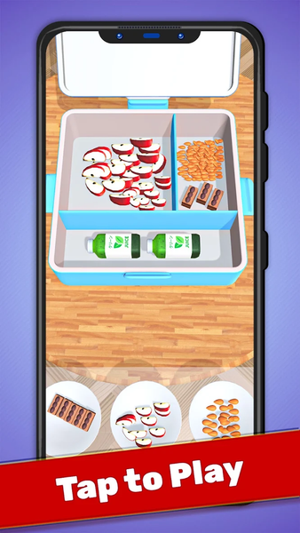 Lunch Box Organizer! Fill Sort - عکس بازی موبایلی اندروید