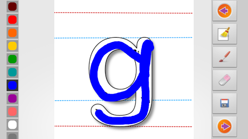 Alphabet & Number for Nursery - Image screenshot of android app