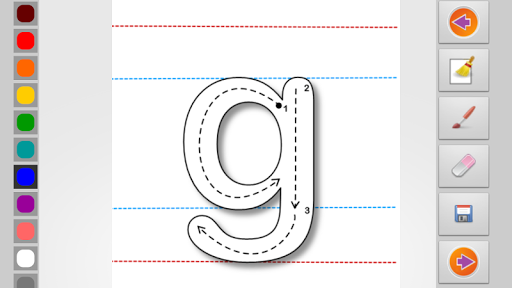 Alphabet & Number for Nursery - Image screenshot of android app