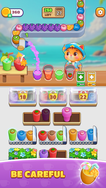 Juicy Cat: Sorting Jam - عکس برنامه موبایلی اندروید