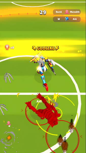 Fire Arena - King of Monsters - عکس برنامه موبایلی اندروید