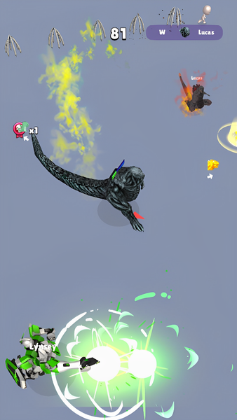 Fire Arena - King of Monsters - عکس برنامه موبایلی اندروید