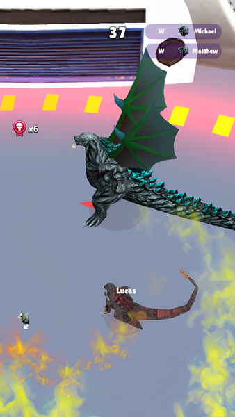 Fire Arena - King of Monsters - عکس برنامه موبایلی اندروید