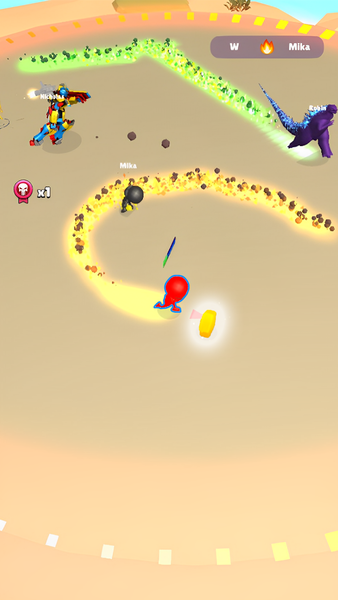 Fire Arena - King of Monsters - عکس برنامه موبایلی اندروید