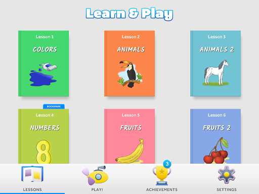 English for Kids: Learn & Play - Gameplay image of android game